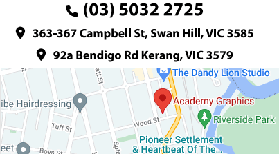 Academy Graphics Printers Swan Hill Victoria